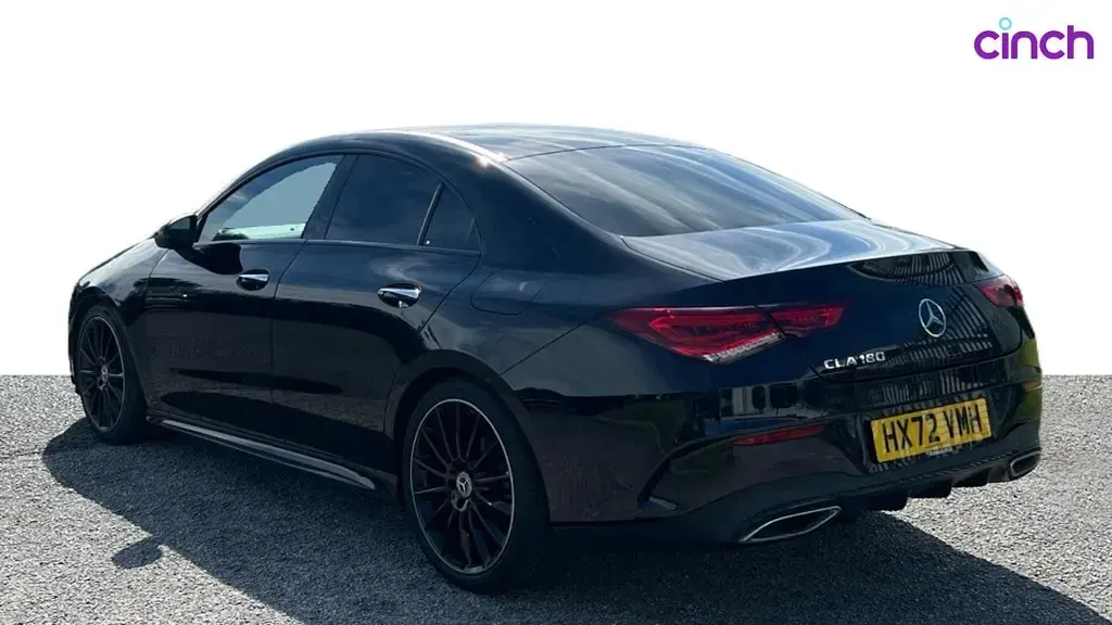 Used Mercedes CLA180 AMG Line Premium Plus 2022 Black Coupe