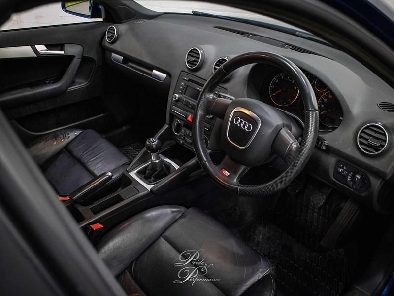 Used Audi A3 S-Line 2007 Blue Hatchback