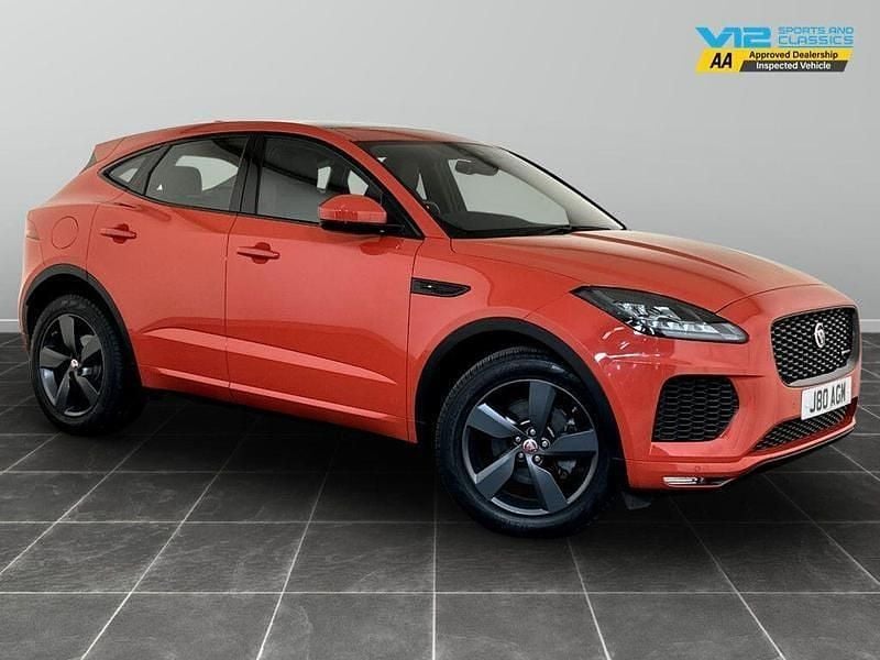 Red Used 2020 Jaguar E-Pace Chequered Flag SUV | £20,295 (Fair price) - Image 1/2