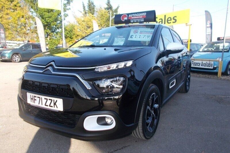 Black Used 2022 Citroën C3 PureTech Hatchback | £10,995 (Fair price) - Image 1/1
