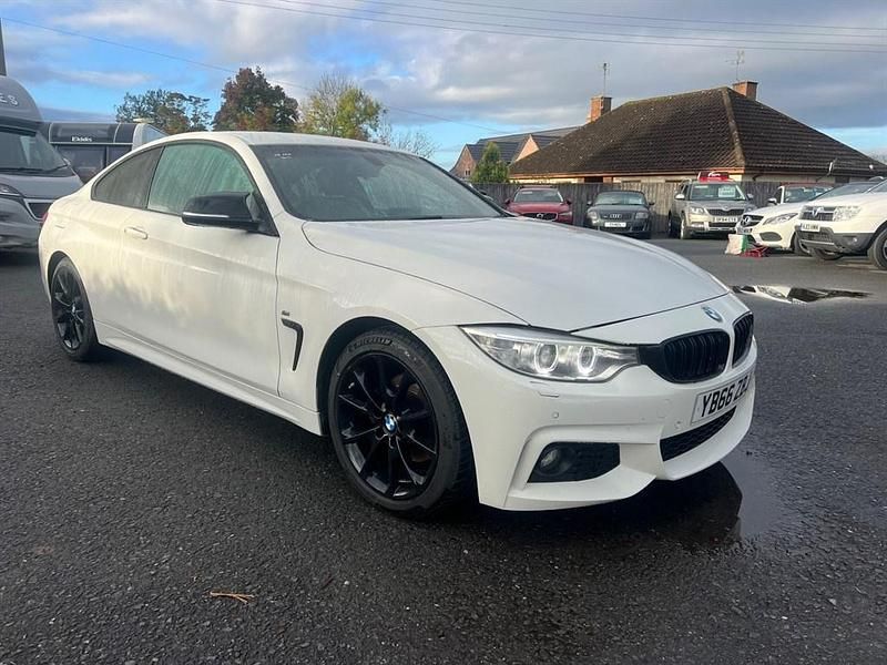White Used 2016 BMW 420 M Sport Coupe | £7,595 (Good price) - Image 1/4
