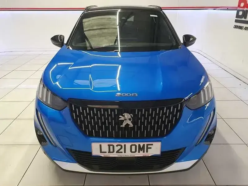 Used Peugeot 2008 GT-line 127 HP (93 kW) 2021 Blue SUV