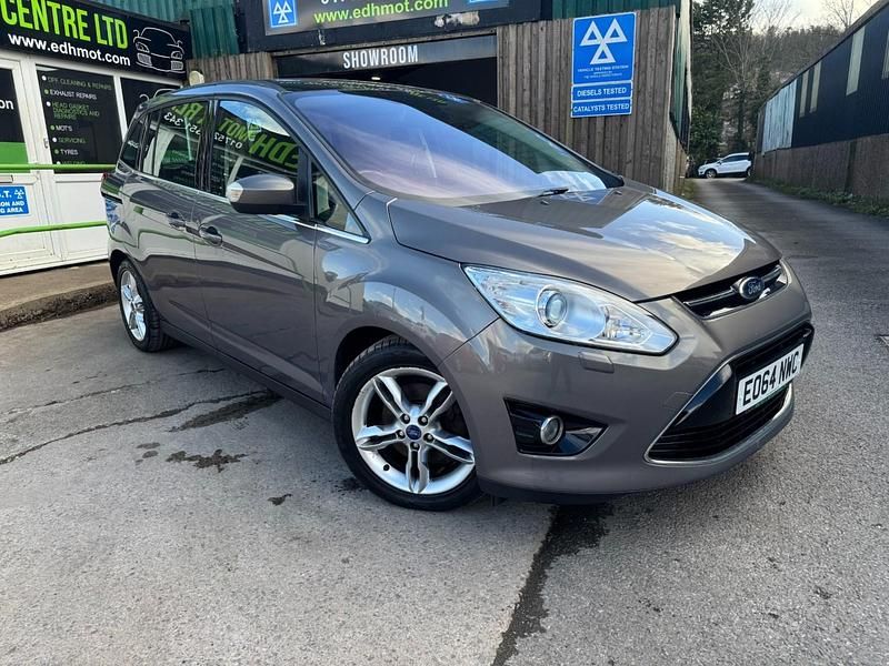 Used Ford Grand C-Max Titanium X 115 HP (84 kW) 2014 Brown MPV
