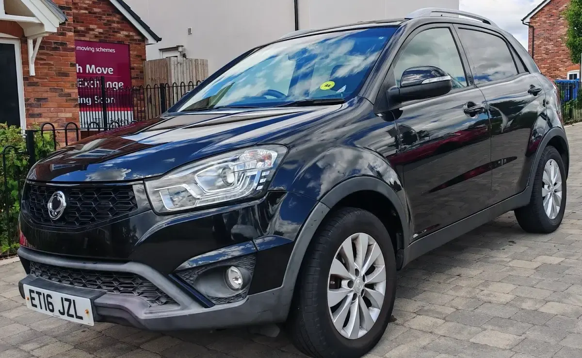 Used SsangYong Korando 178 HP (130 kW) 2016 Black SUV