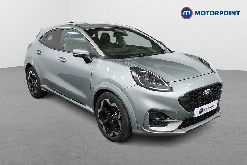 Silver Used 2025 Ford Puma Gen-E ST-Line X SUV | £21,999 (Fair price) - Image 1/4