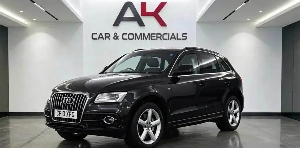 Used Audi Q5 S-Line 177 HP (130 kW) 2013 Black SUV