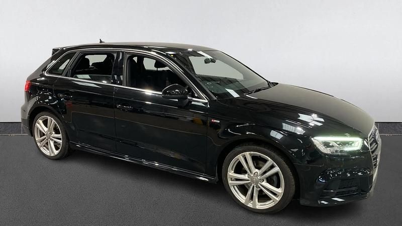 Used Audi A3 S-Line 150 HP (110 kW) 2020 Black Sedan