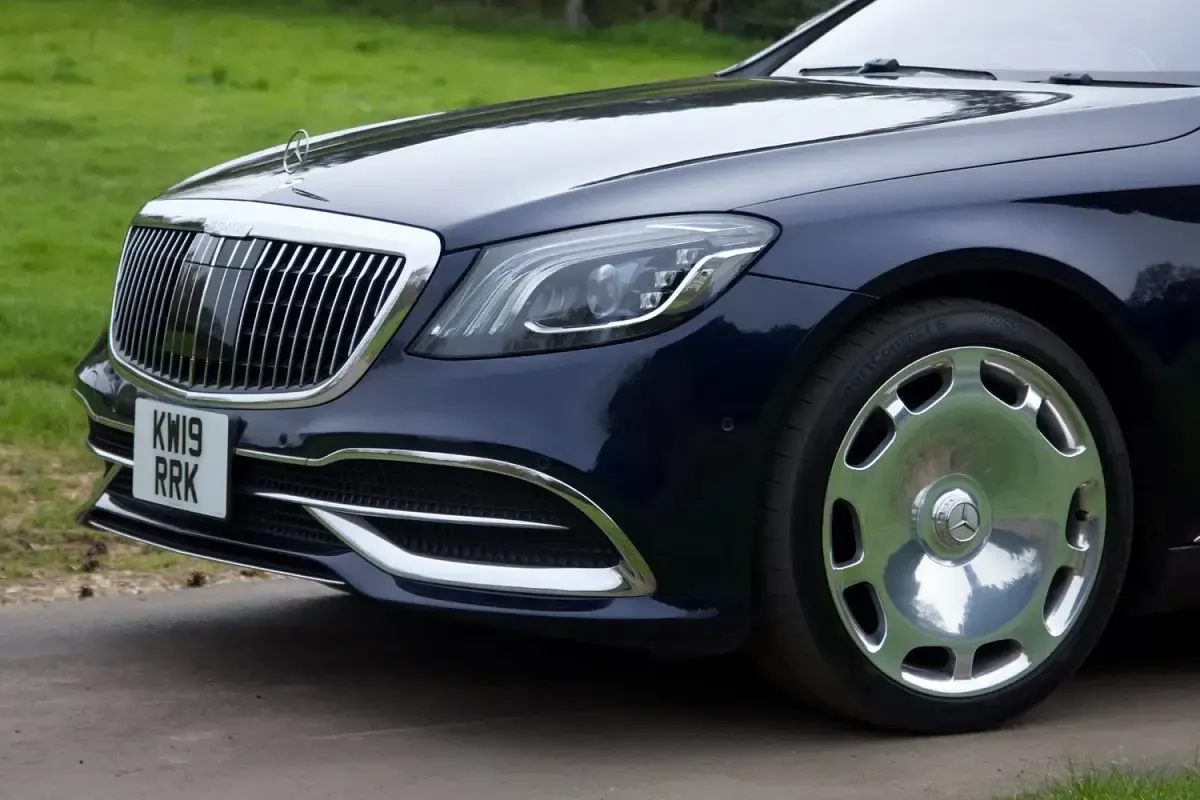 Used Mercedes S560 2019 Blue Sedan