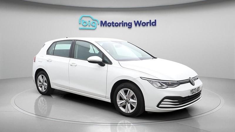 Used VW Golf VIII S 130 HP (95 kW) 2023 White Hatchback