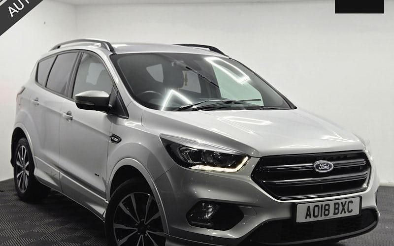 Used Ford Kuga ST-Line 182 HP (133 kW) 2018 Silver SUV