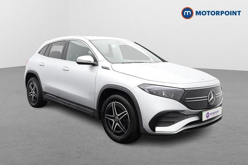 Silver Used 2021 Mercedes EQA250 AMG line SUV | £21,599 (Fair price) - Image 1/4