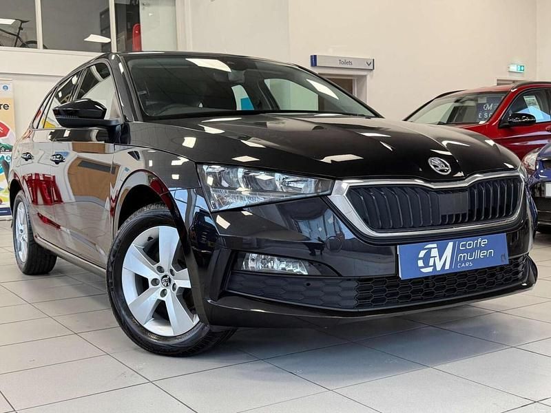 Used Skoda Scala SE 110 HP (80 kW) 2023 Black Hatchback