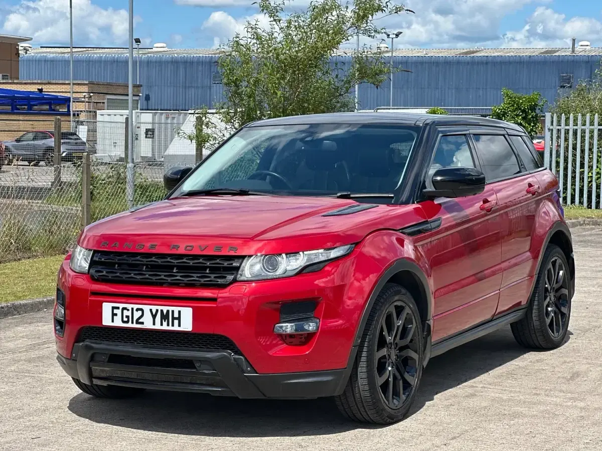 Used Land Rover Range Rover evoque Dynamic 2012 Red SUV