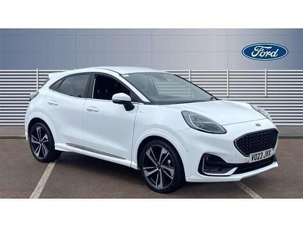 White Used 2023 Ford Puma ST-Line SUV | £18,174 (Fair price) - Image 1/4