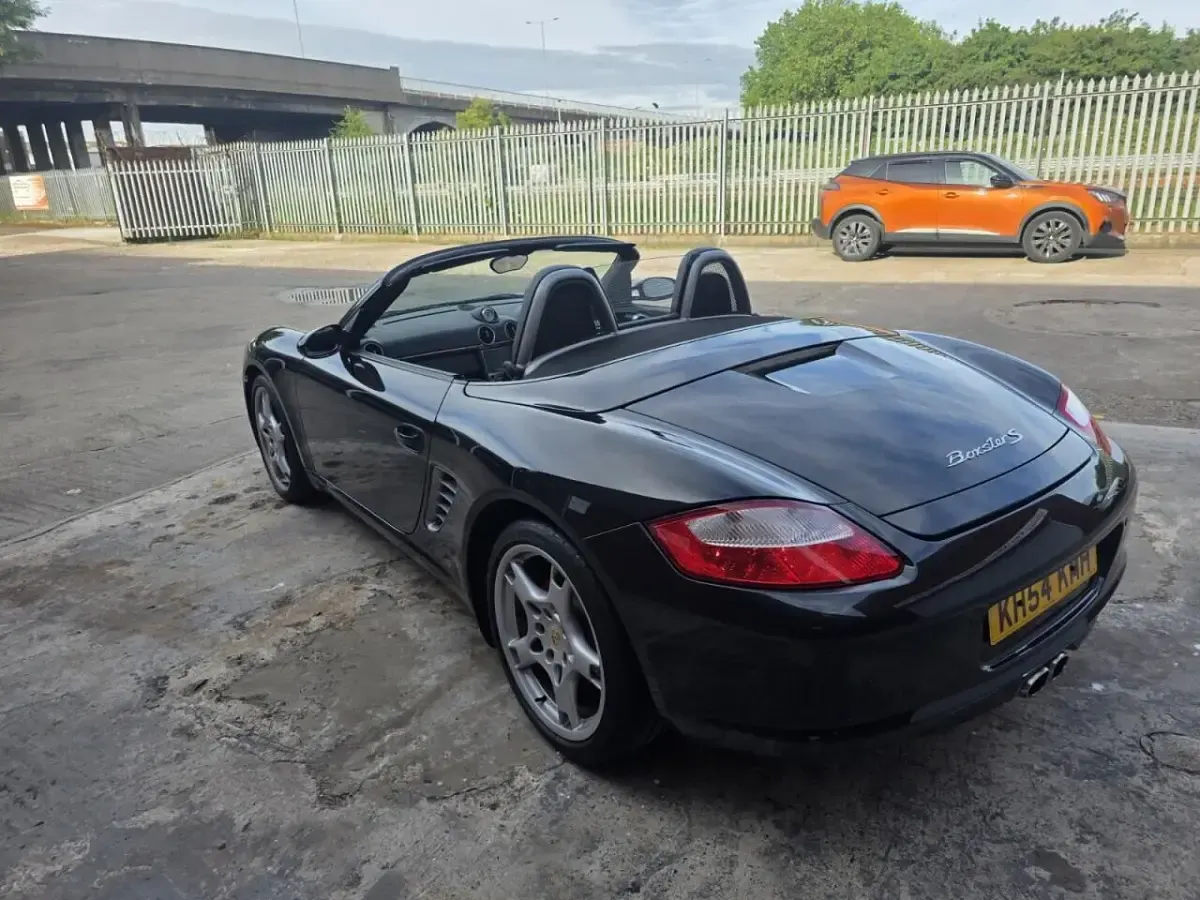 Used Porsche Boxster 280 HP (205 kW) 2005 Black Cabriolet