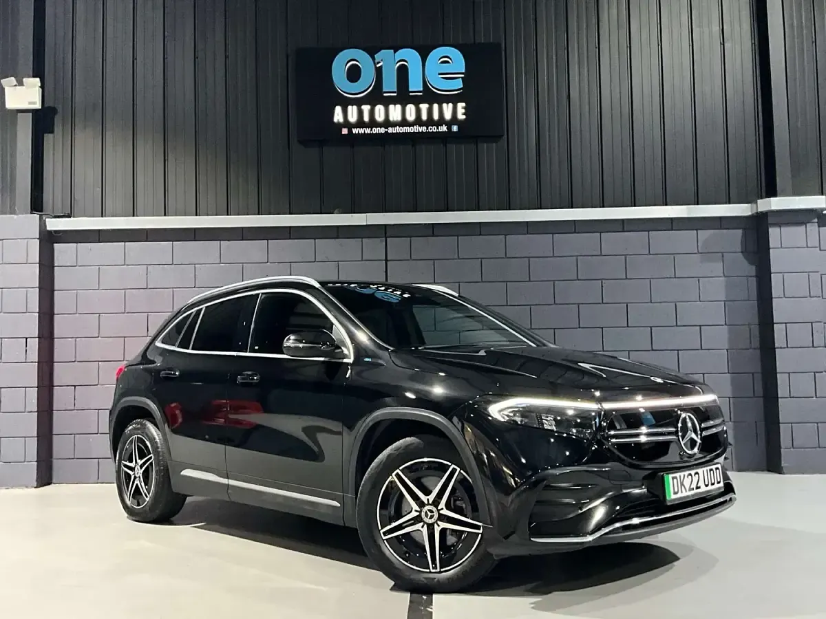 Used Mercedes EQA250 AMG line 139 kW (190 HP) 2022 Black SUV
