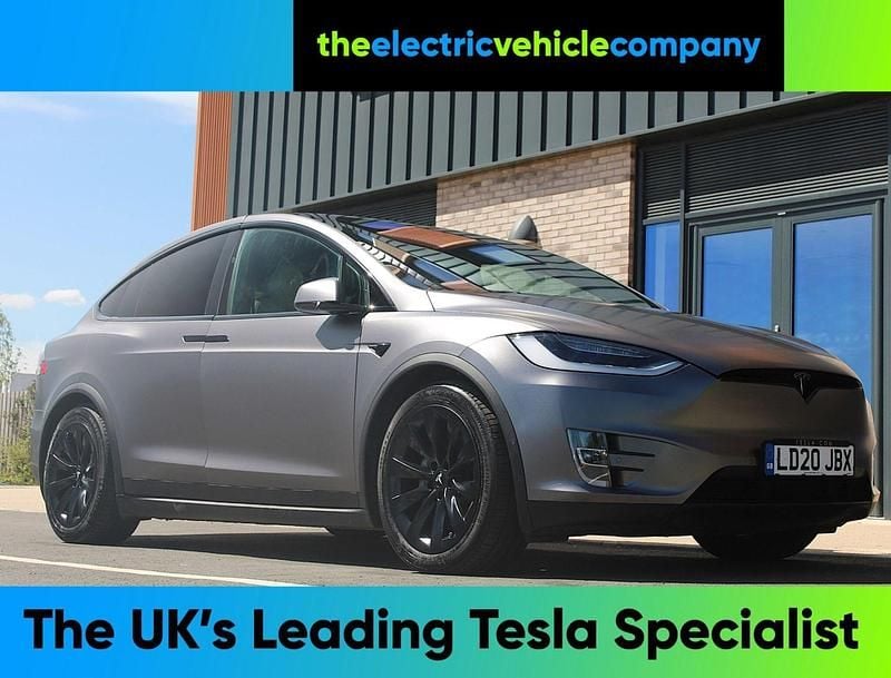 Red Used 2020 Tesla Model X Long Range AWD SUV | £37,995 - Image 1/4