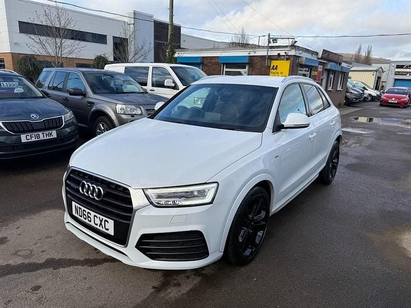 Begagnad Audi Q3 S-line plus 184 HK (135 kW) 2016 Vit SUV
