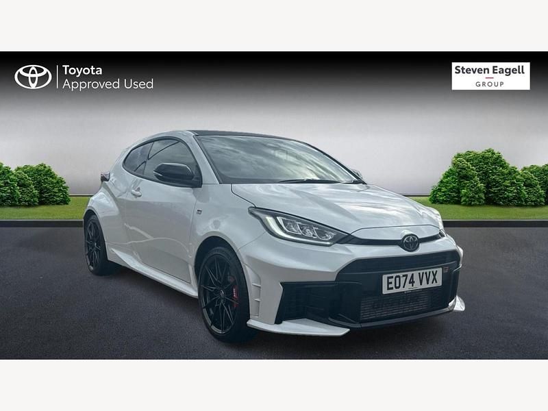 White Used 2024 Toyota Yaris Hatchback | £48,587 - Image 1/3