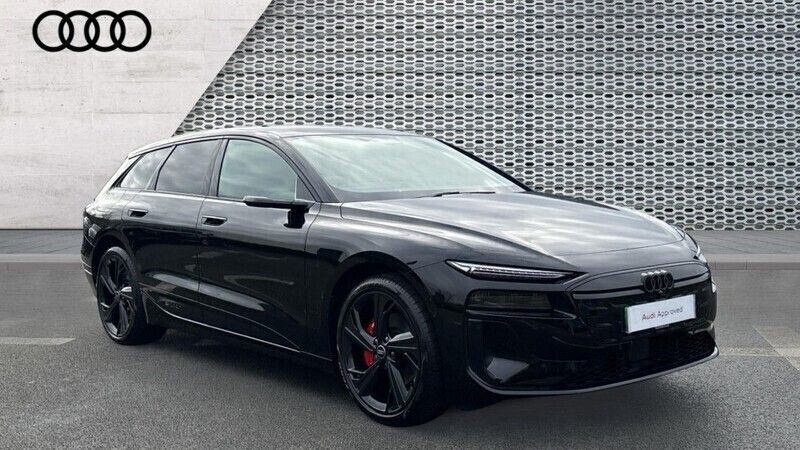 Black Used 2025 Audi A6 e-tron Performance Estate | £63,661 (A bit pricey) - Image 1/4