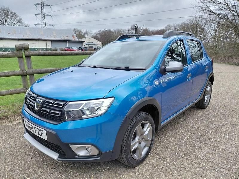 Used Dacia Sandero Comfort 90 HP (66 kW) 2018 Blue Hatchback