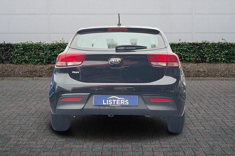 Used Kia Rio 84 HP (61 kW) 2021 Black Hatchback