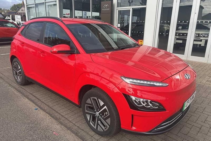 Red Used 2022 Hyundai Kona Premium SUV | £15,871 (Fair price) - Image 1/4