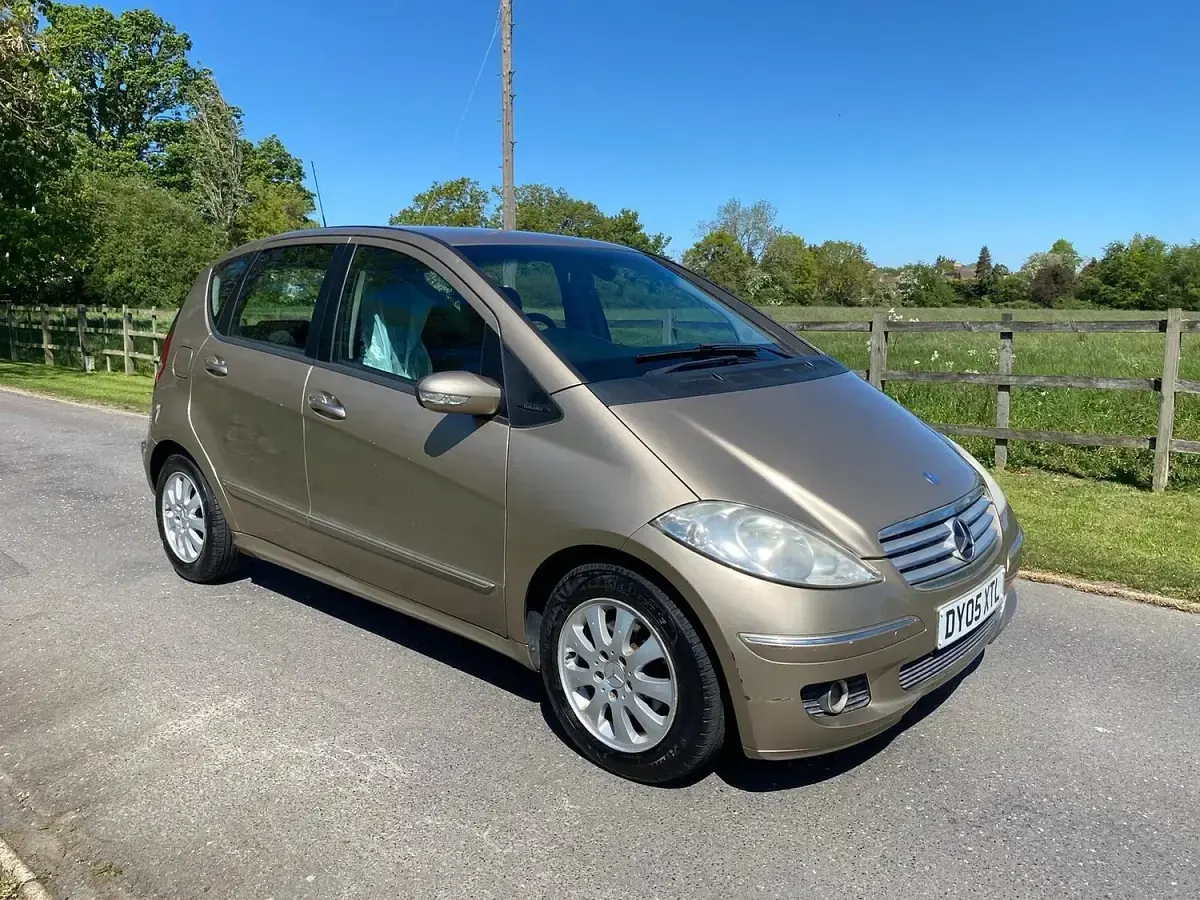 Used Mercedes A170 Elegance 2005 Gold Hatchback