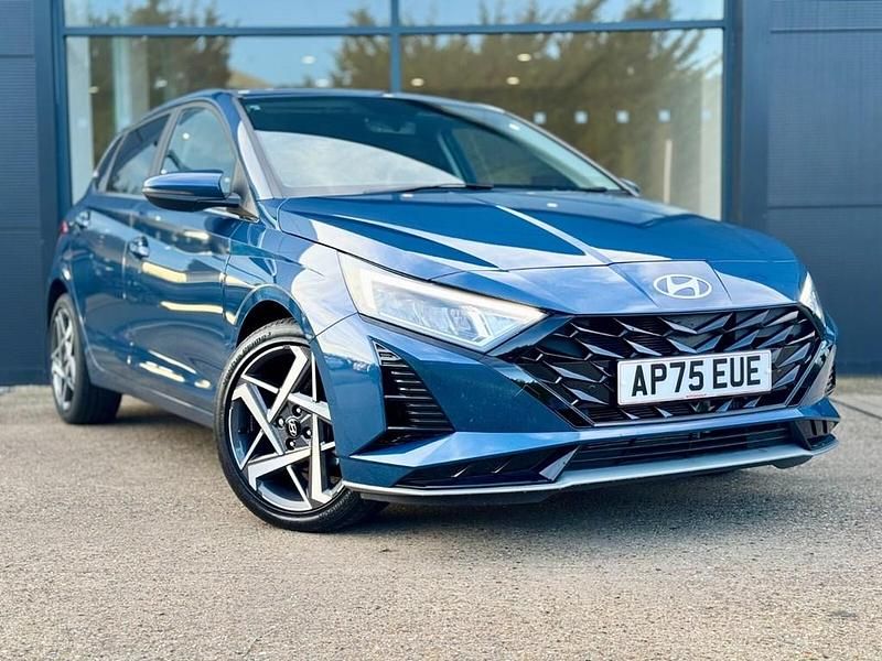 New Hyundai i20 Advanced 90 HP (66 kW) 2025 Vibrant blue Hatchback
