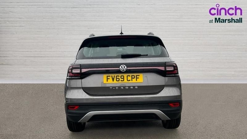 Used VW T-Cross SE 115 HP (84 kW) 2019 Grey SUV