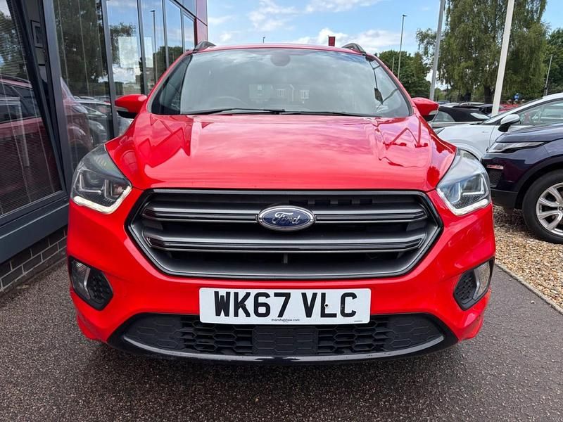 Used Ford Kuga ST-Line 120 HP (88 kW) 2017 Red SUV