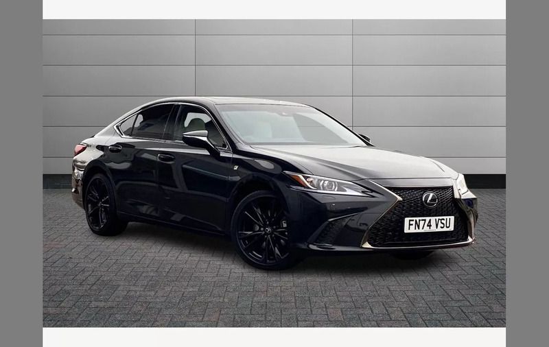 Black New 2024 Lexus ES300H Sport Line Sedan | £39,295 (Super price) - Image 1/4