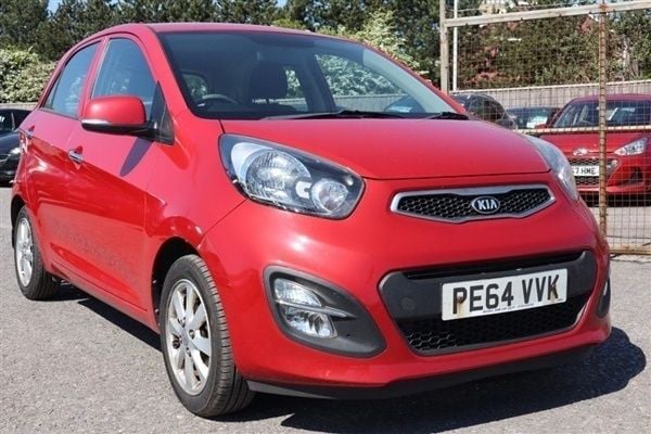 Red Used 2014 Kia Picanto Hatchback | £6,740 (Fair price) - Image 1/1