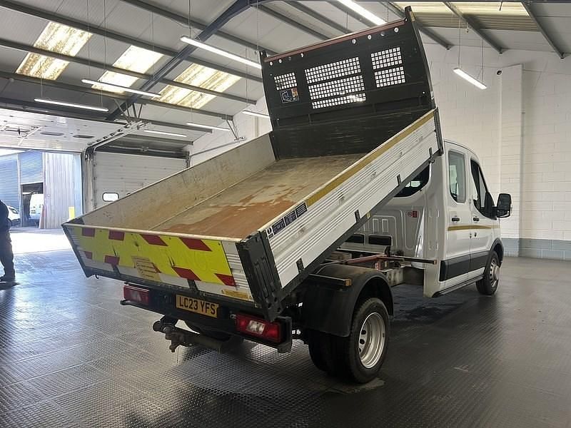 Used Ford Transit 130 HP (95 kW) 2023 White Cabriolet
