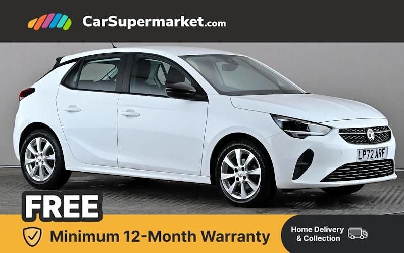 Used Vauxhall Corsa Design Edition 75 HP (55 kW) 2023 White Hatchback