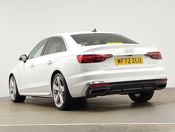 Used Audi A4 S-Line 150 HP (110 kW) 2022 White Sedan