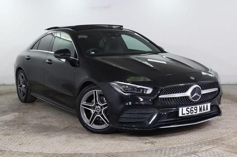Black Used 2019 Mercedes CLA180 AMG line Sedan | £19,975 (Fair price) - Image 1/1