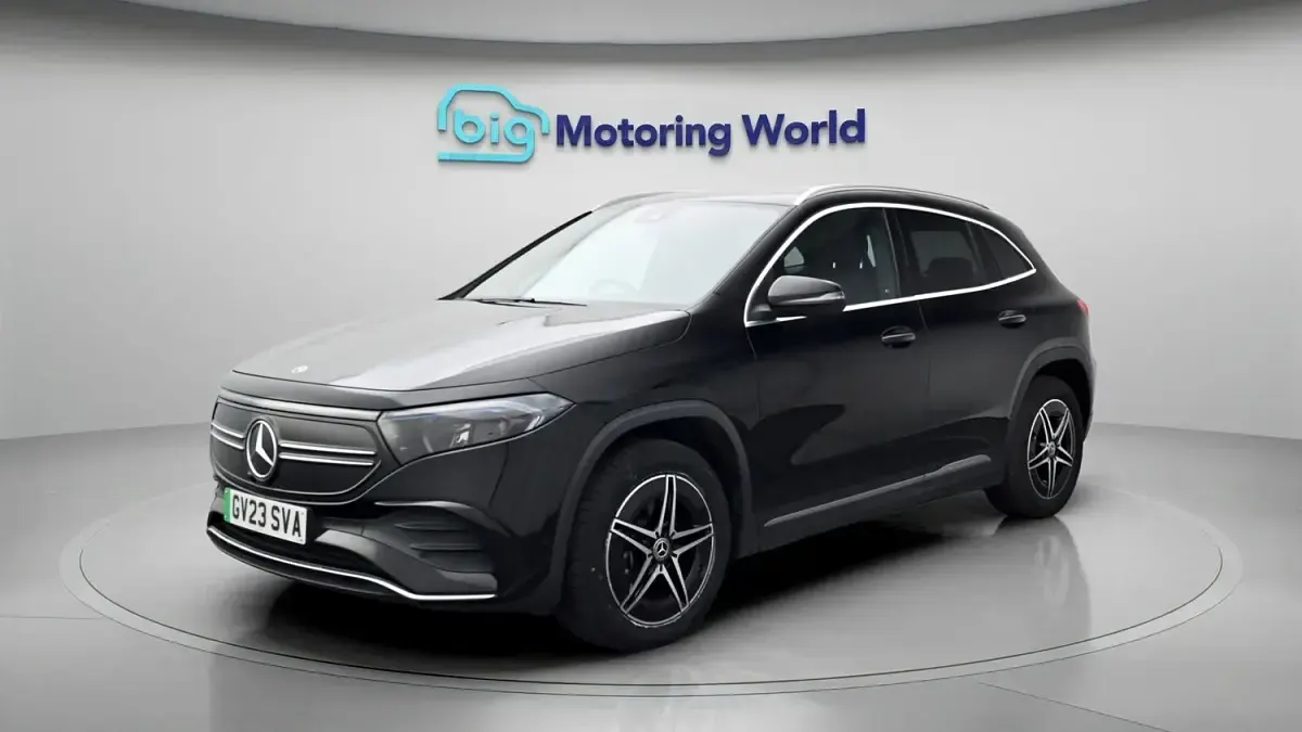 Used Mercedes EQA250+ AMG line 139 kW (190 HP) 2023 Black SUV
