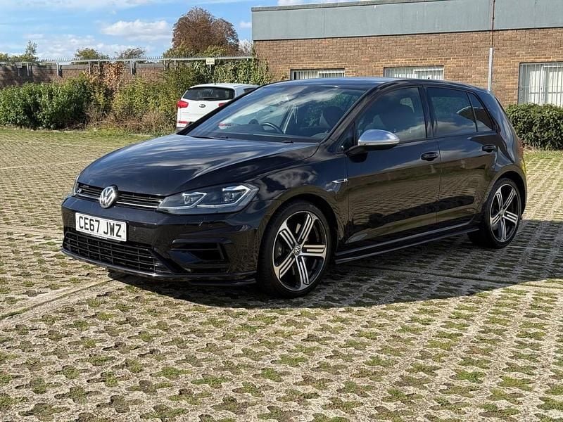 Black Used 2017 VW Golf VII R Hatchback | £14,895 (Fair price) - Image 1/4