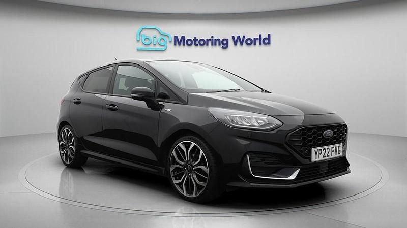Used Ford Fiesta ST-Line 100 HP (73 kW) 2022 Black Hatchback