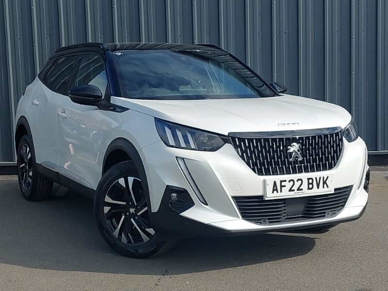 White Used 2022 Peugeot 2008 GTi SUV | £17,698 (Fair price) - Image 1/4