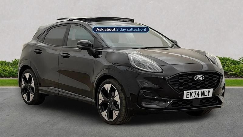 Black Used 2024 Ford Puma ST-Line X | £20,995 - Image 1/4