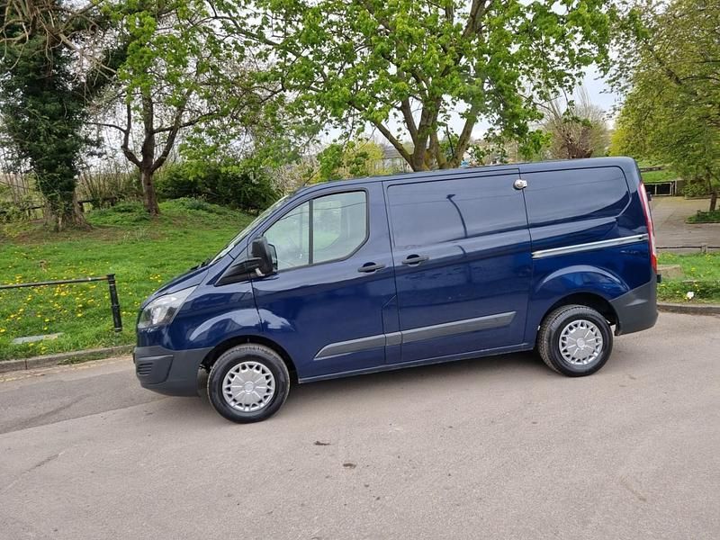 Used Ford Transit Custom 100 HP (73 kW) 2014 Blue Van