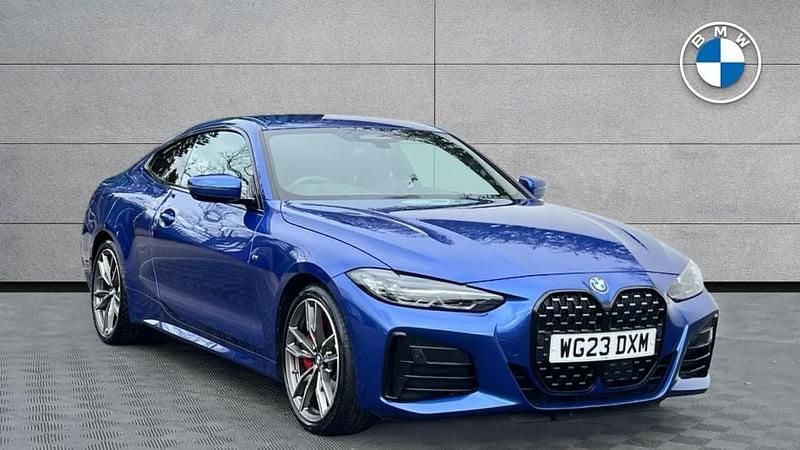 Blue Used 2023 BMW M440 Shadowline Sedan | £39,995 (A bit pricey) - Image 1/4