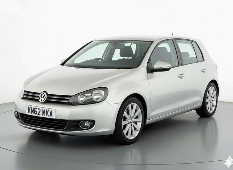 Used VW Golf VII GT 140 HP (102 kW) 2012 Silver Hatchback