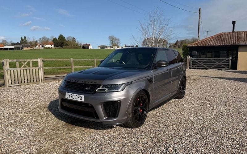 Used Land Rover Range Rover Sport SVR 575 HP (422 kW) 2020 Grey SUV
