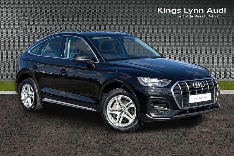Black Used 2023 Audi Q5 Sportback Sport SUV | £31,840 (Good price) - Image 1/4