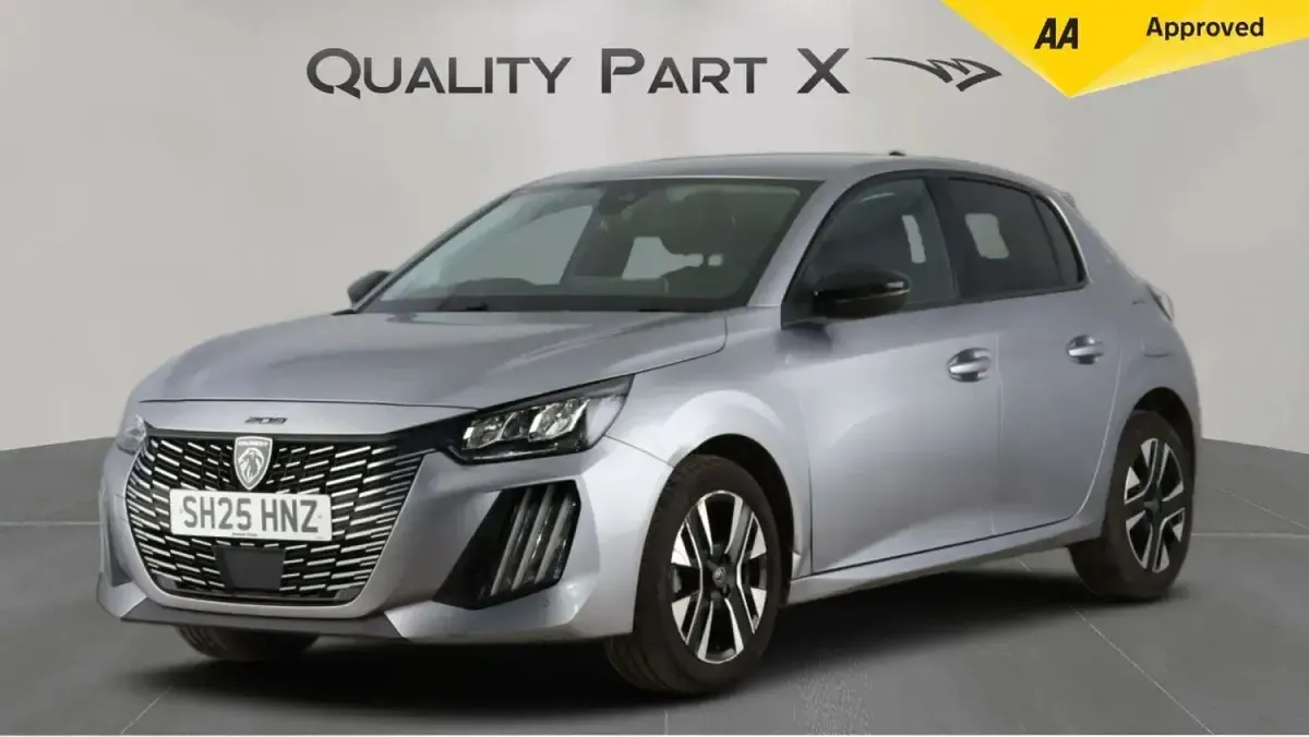 Używany Peugeot 208 Allure 2025 Szary Hatchback