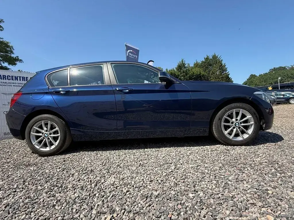 Used BMW 120 Performance 184 HP (135 kW) 2014 Blue Hatchback