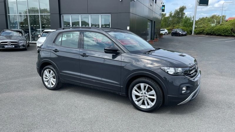 Grey Used 2020 VW T-Cross SE SUV | £11,698 (Fair price) - Image 1/4